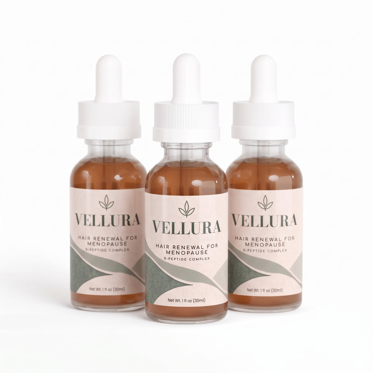 Vellura™ Hair Renewal Serum — 90-Day Routine